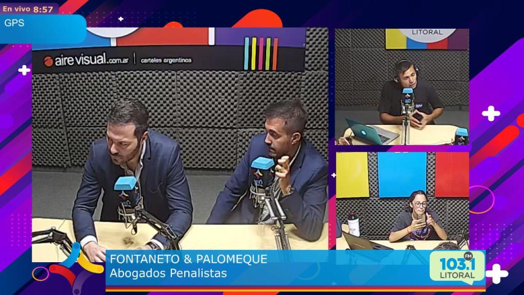 “Los políticos de turno y anteriores arman un set mediático para hacerle creer a la ciudadanía que hacen un trabajo espectacular y eso no sucede”. ”Se la trata de vender como una solución, pero la realidad es que se ha criminalizado la pobreza”,“El narcotráfico ha crecido en todo el país”.(audio de los abogados Fontanetto y&nbsp;Palomeque)